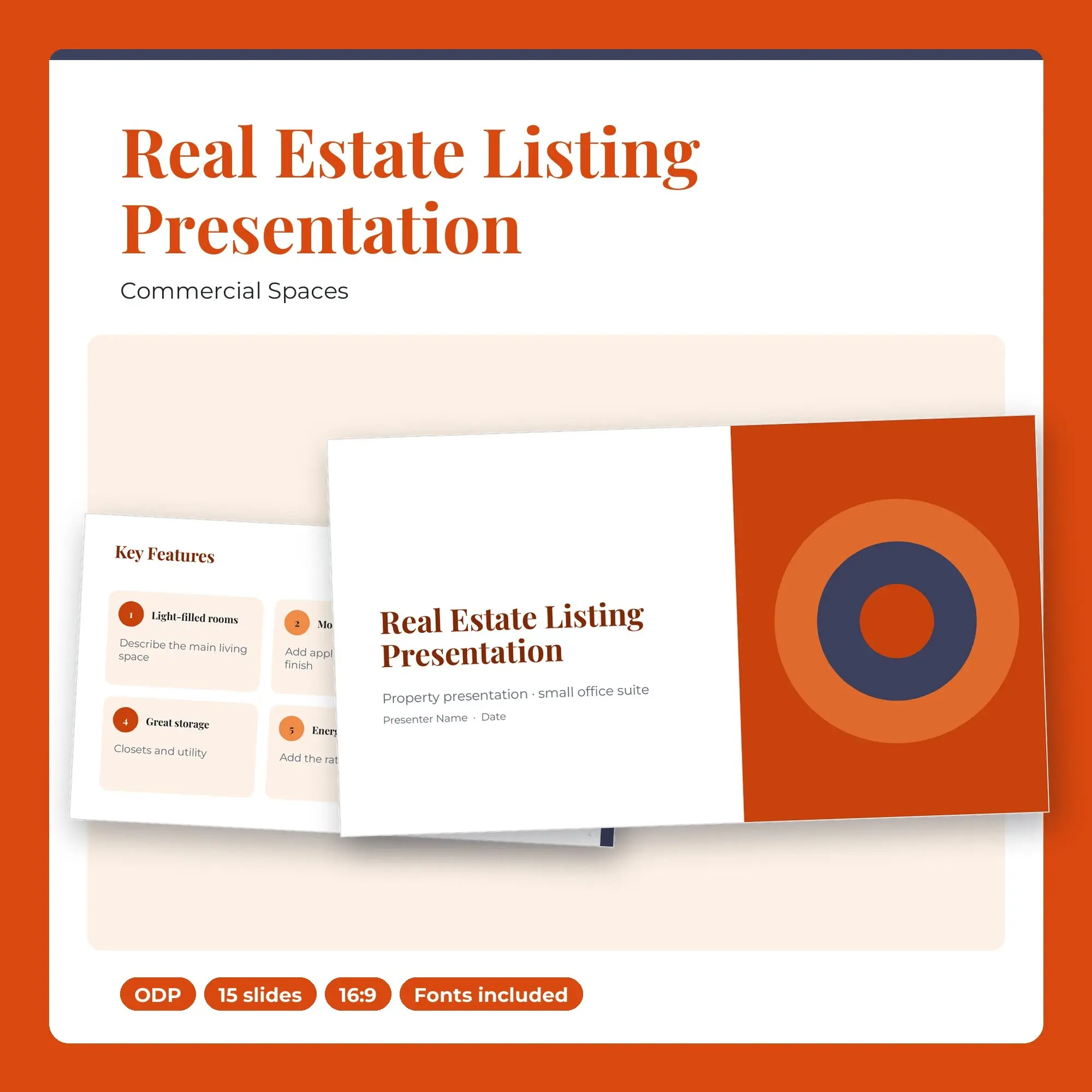 Real Estate Listing Presentation, Commercial Spaces (ODP) preview