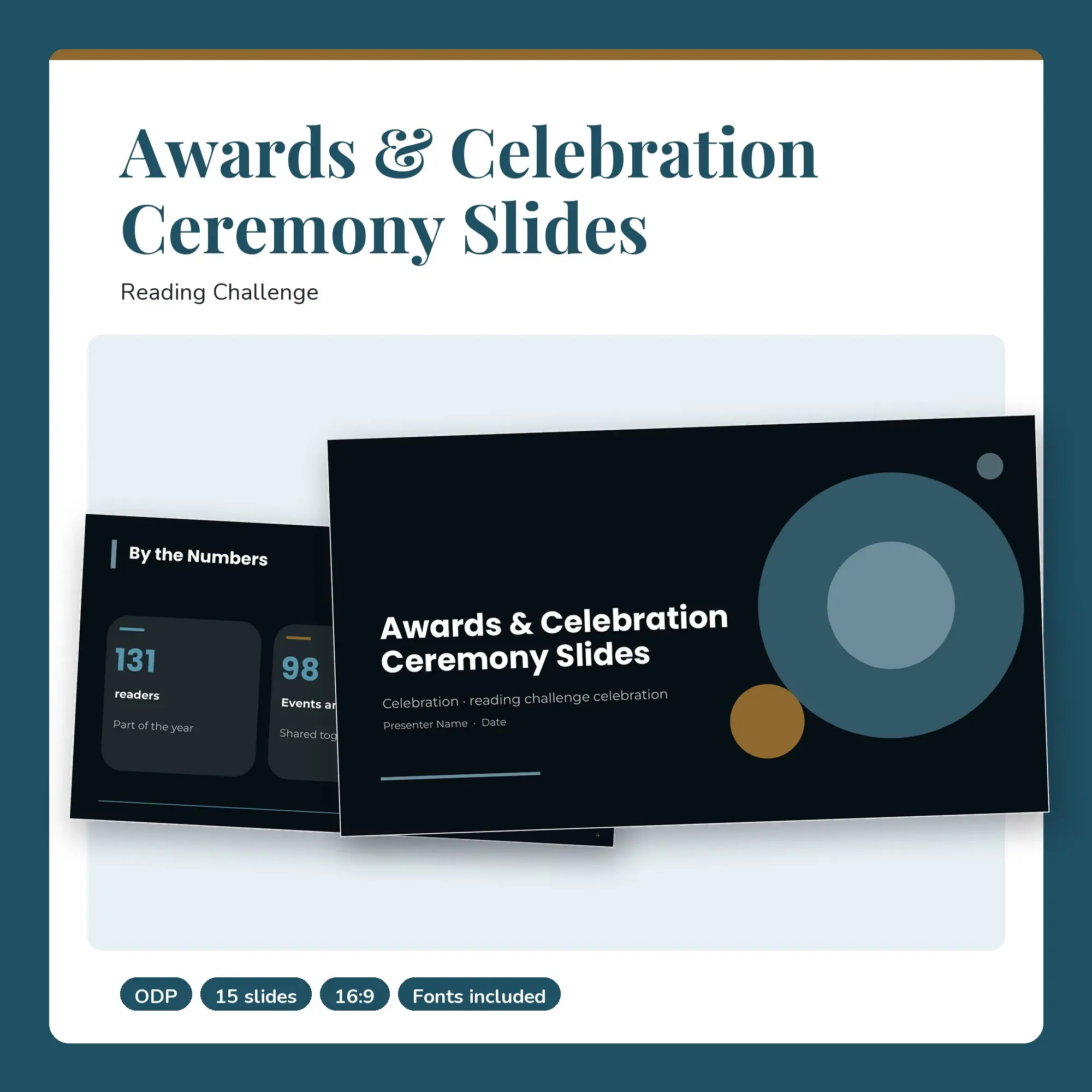 Awards & Celebration Ceremony Slides, Reading Challenge (ODP) preview
